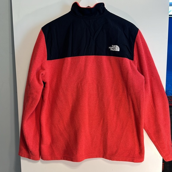The North Face 1/2 Zip Pullover Men’s Black Red Large - Picture 6 of 9